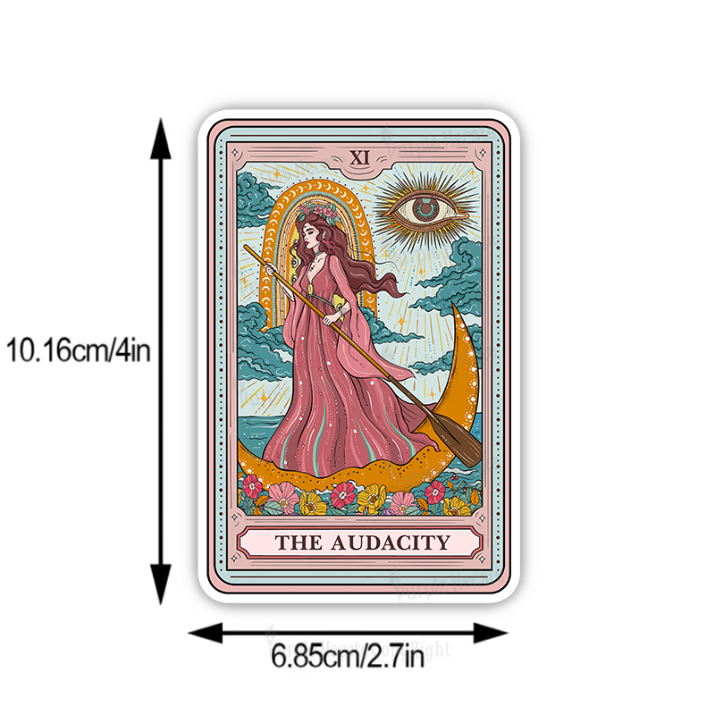 Purplehecate The Audacity Goddess Tarot Sticker