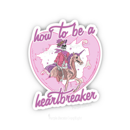 Purplehecate Heartbreaker Sticker