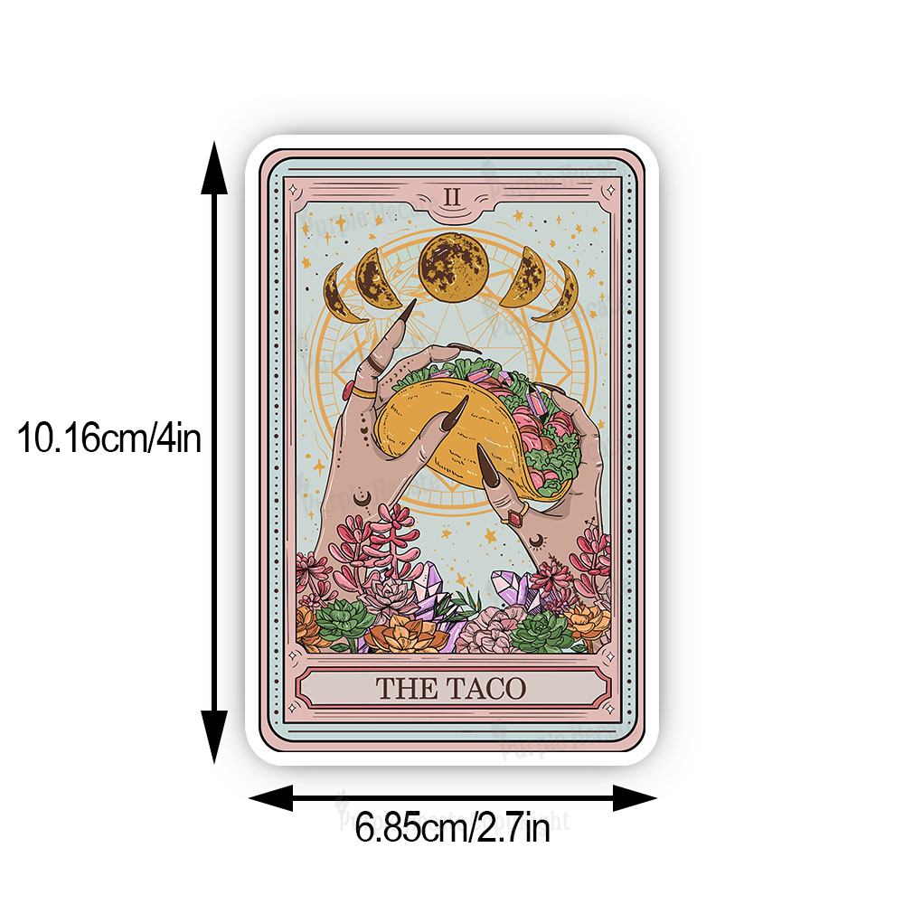 Purplehecate The Taco Tarot Sticker