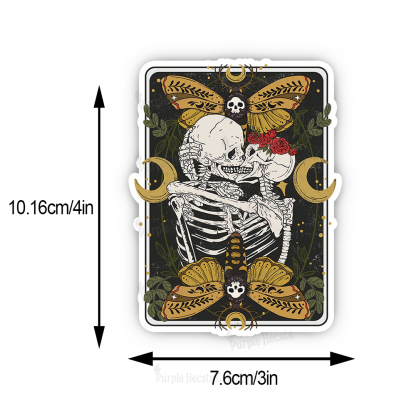 Purplehecate Deathless Moonlit Love Sticker