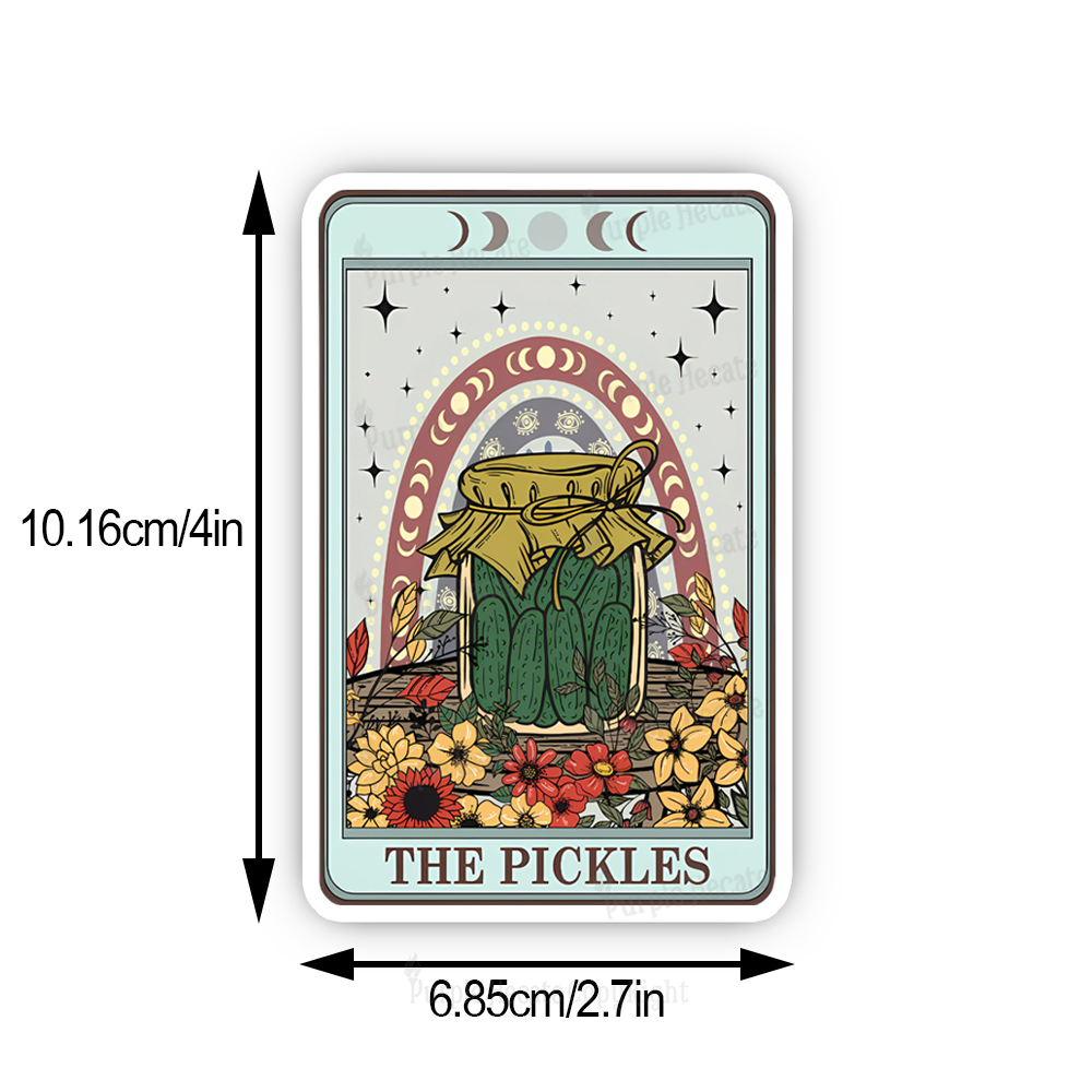 Purplehecate The Pickles Tarot Sticker