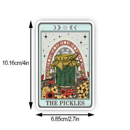 Purplehecate The Pickles Tarot Sticker
