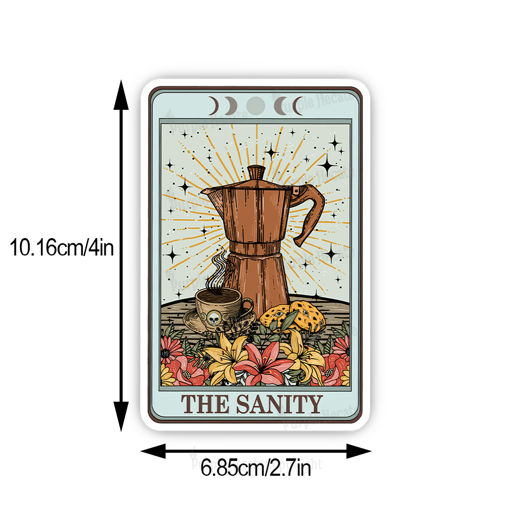 Purplehecate The Sanity Tarot Sticker