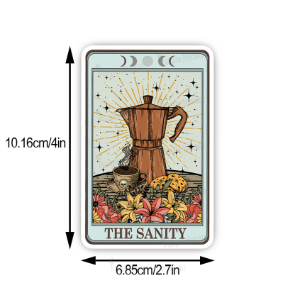 Purplehecate The Sanity Tarot Sticker