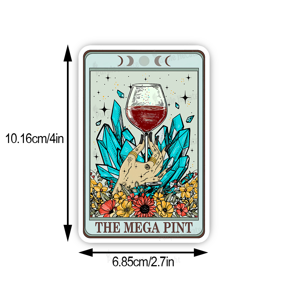 Purplehecate The Mega Pint Tarot Sticker