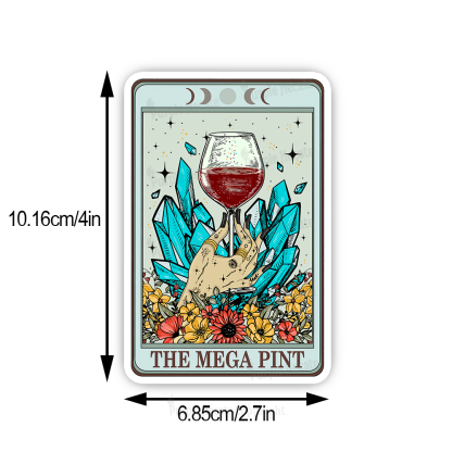 Purplehecate The Mega Pint Tarot Sticker