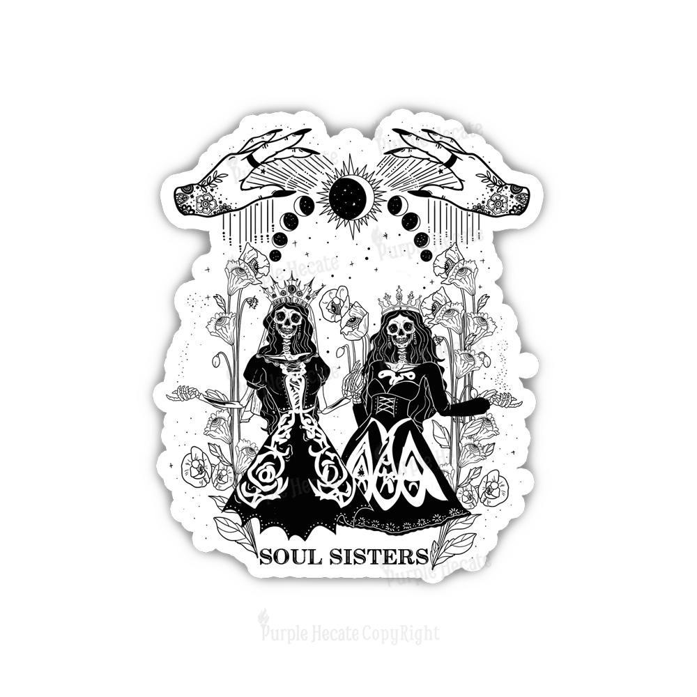 Purplehecate Soul Sister Sticker