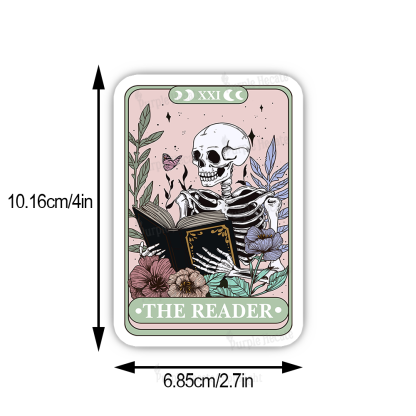 Purplehecate The Reader's Tarot Sticker