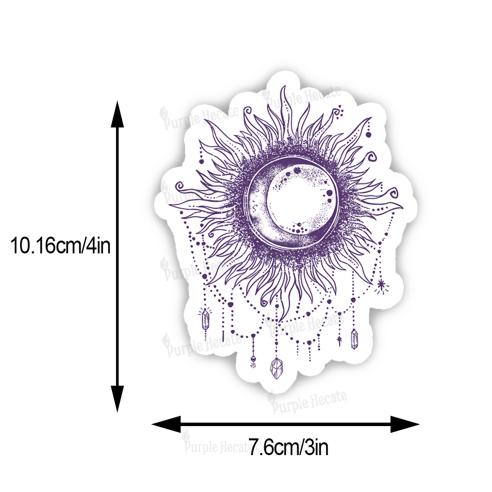 Purplehecate Starry Eye Sticker