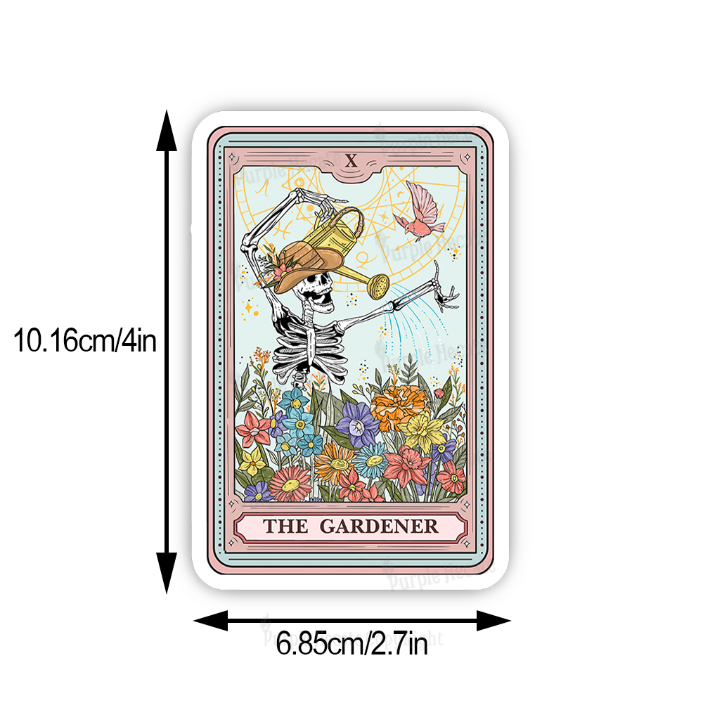 Purplehecate The Gardener Tarot Sticker