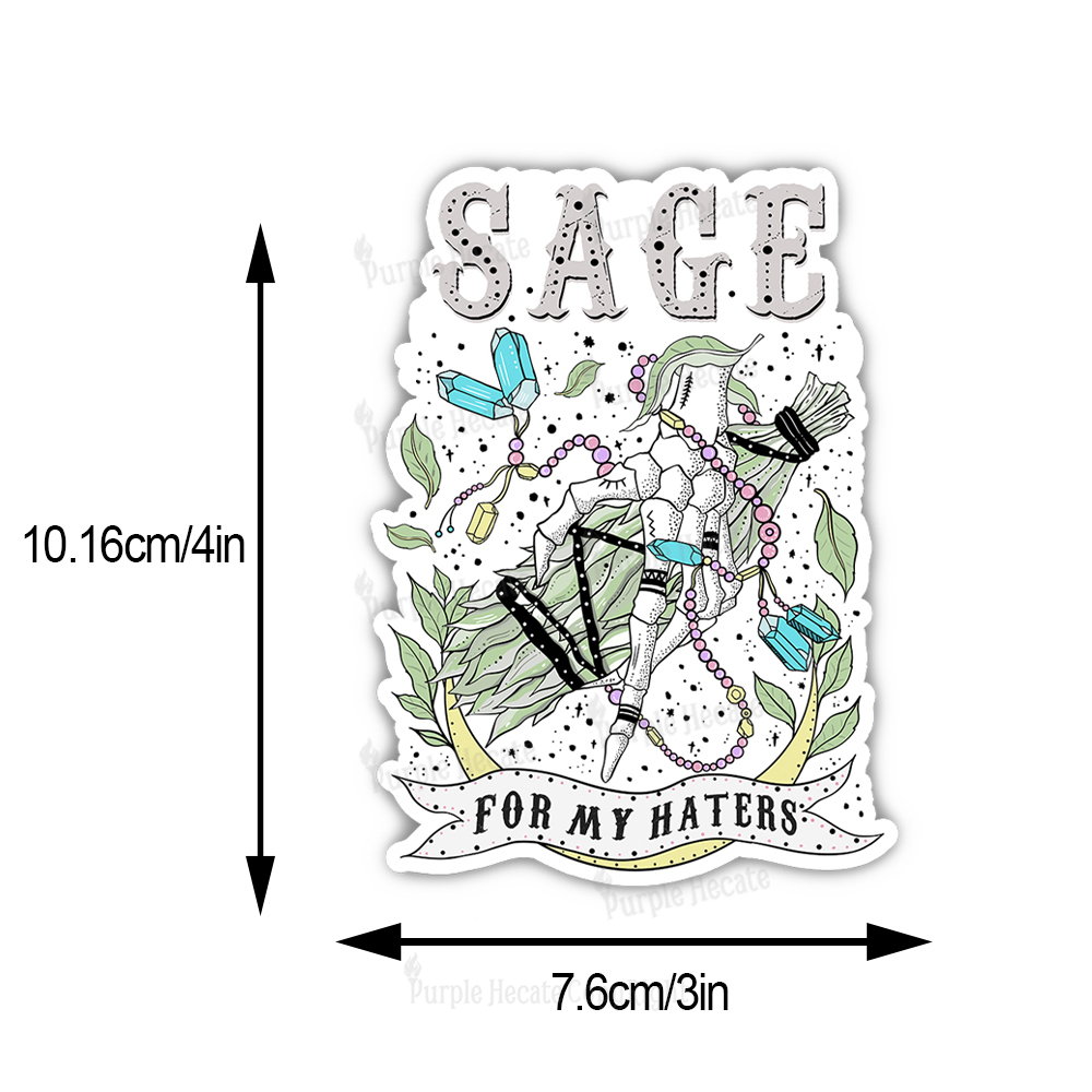 Purplehecate Sage For My Haters Sticker