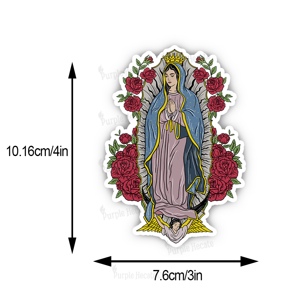 Purplehecate Mother Mary Sticker
