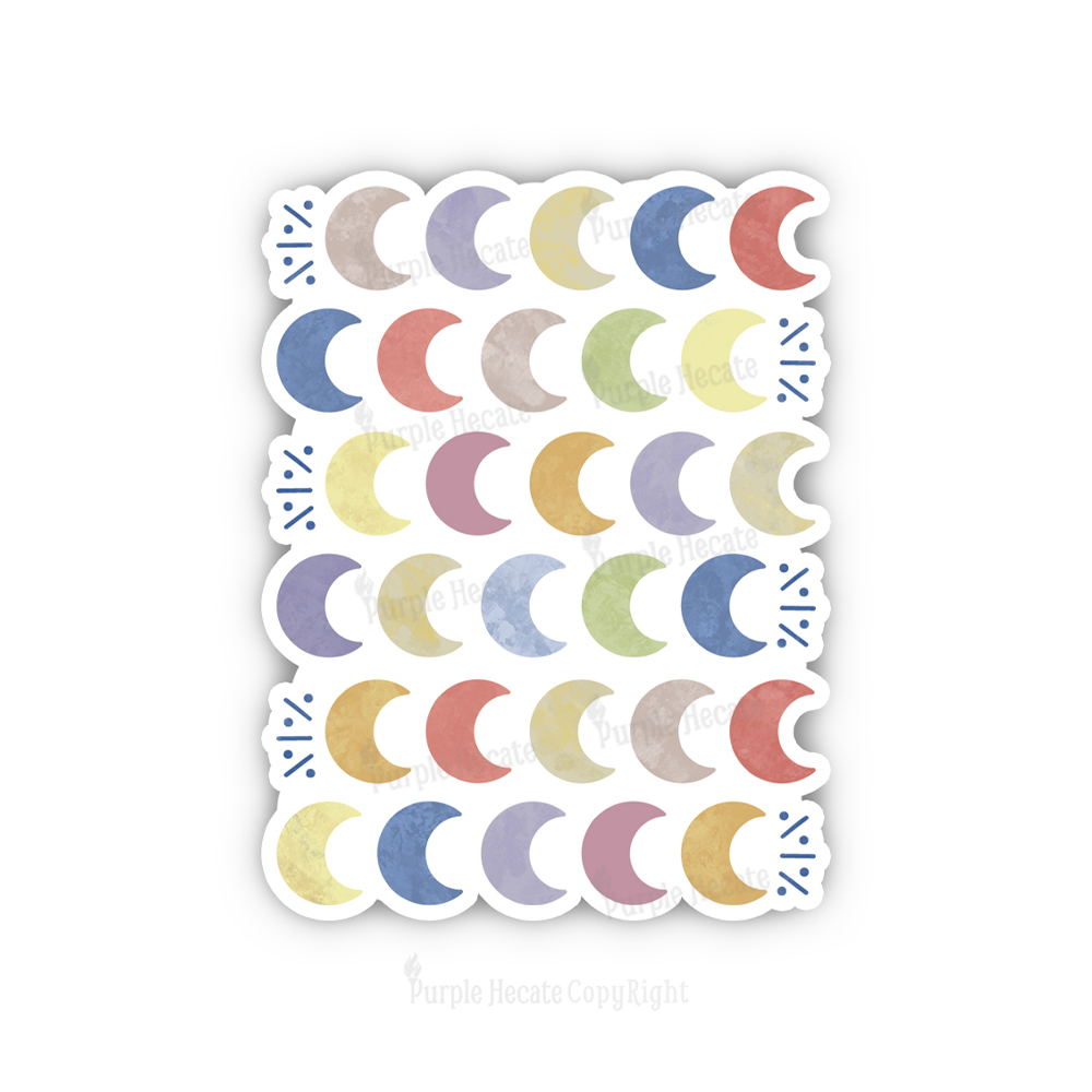 Purplehecate Every Phase Of Mec Sticker