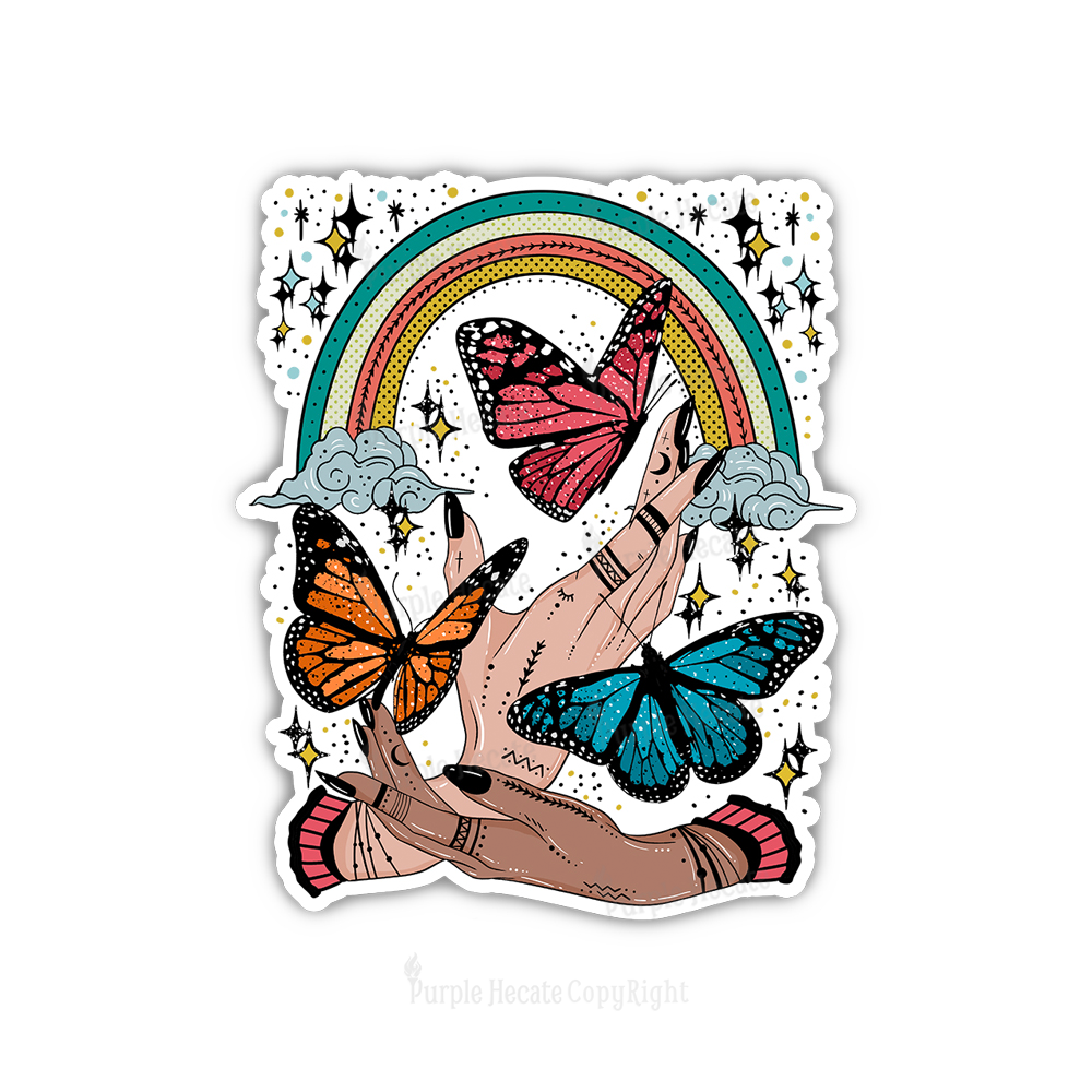 Purplehecate Metamorphoses Sticker