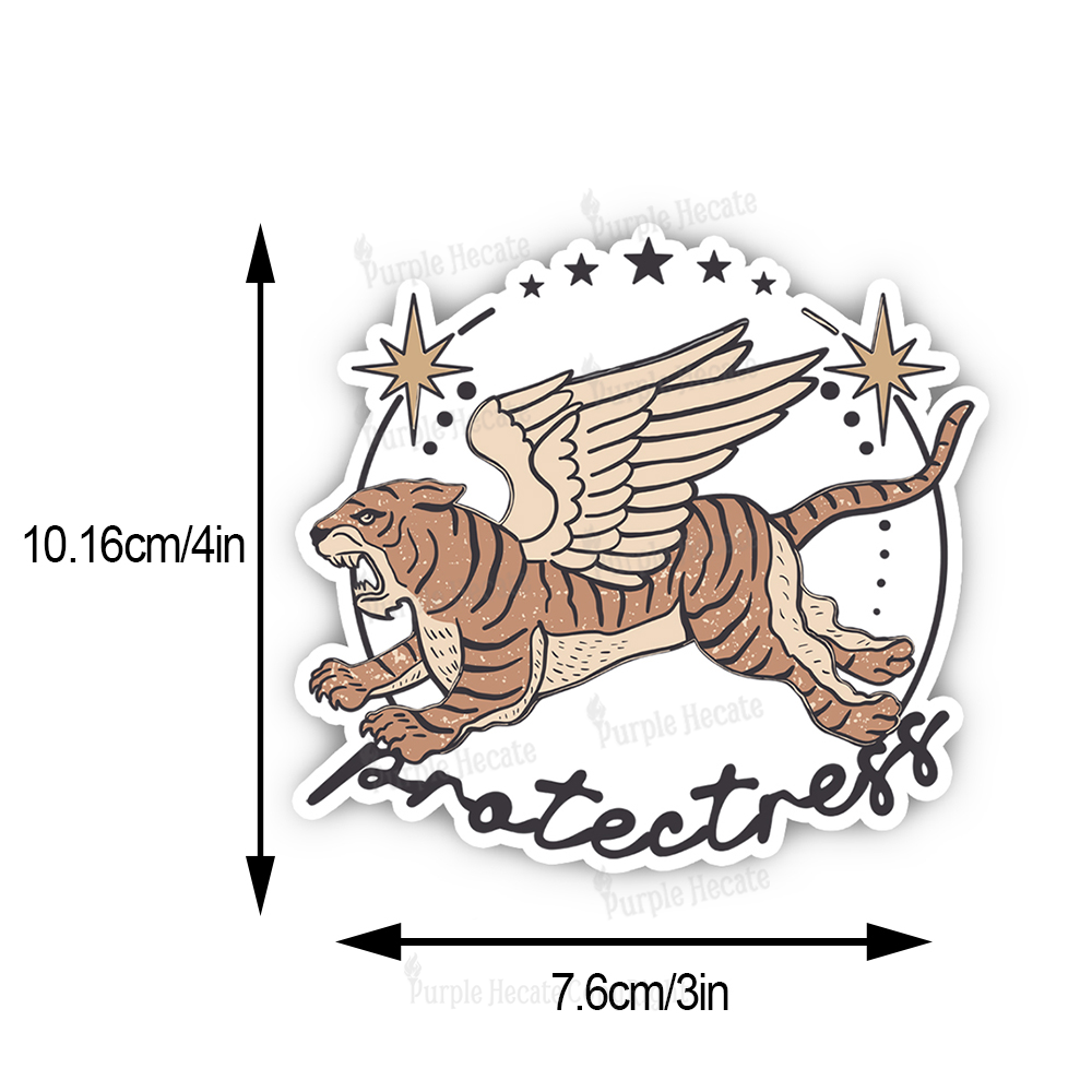 Purplehecate Protectress Sticker