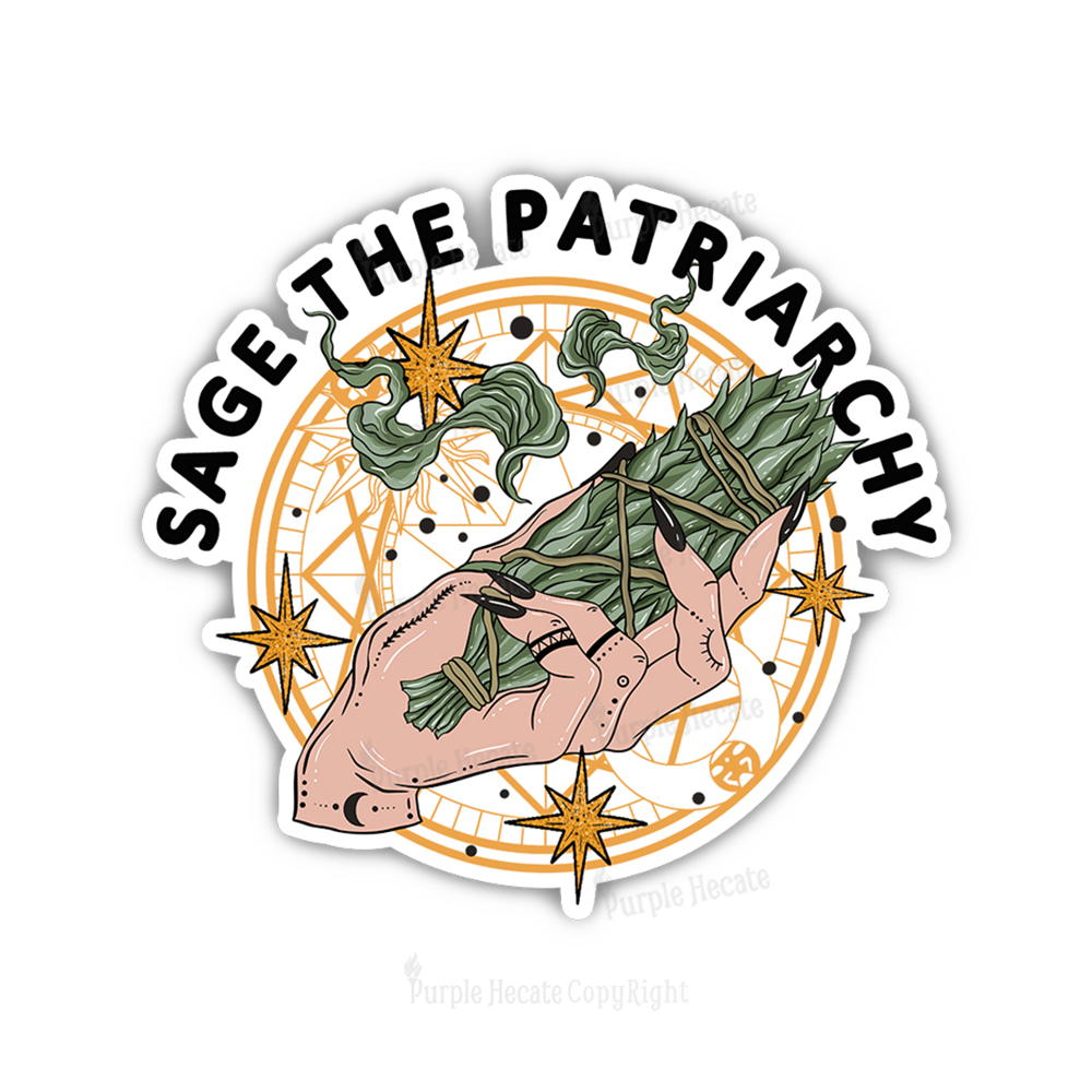 Purplehecate Sage The Patriarchy Sticker
