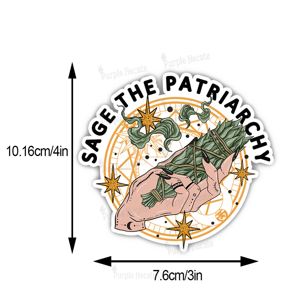 Purplehecate Sage The Patriarchy Sticker