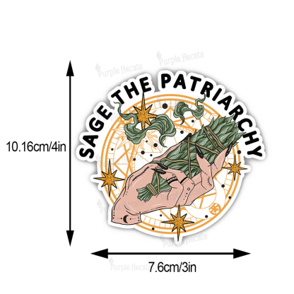 Purplehecate Sage The Patriarchy Sticker