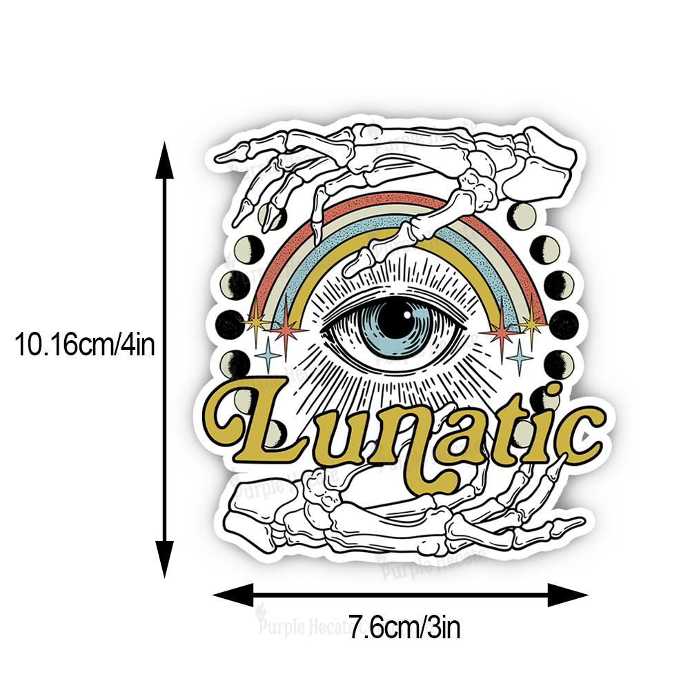 Purplehecate Lunatic Sticker