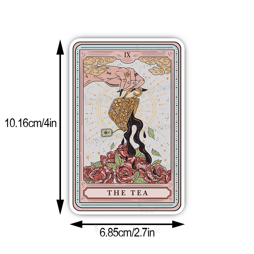 Purplehecate The Tea Tarot Sticker