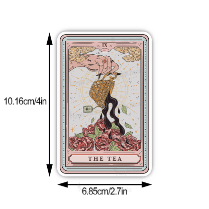 Purplehecate The Tea Tarot Sticker