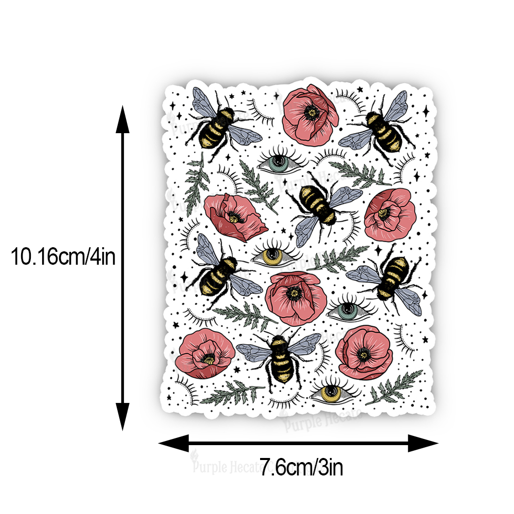 Purplehecate The Bee's Knees Sticker