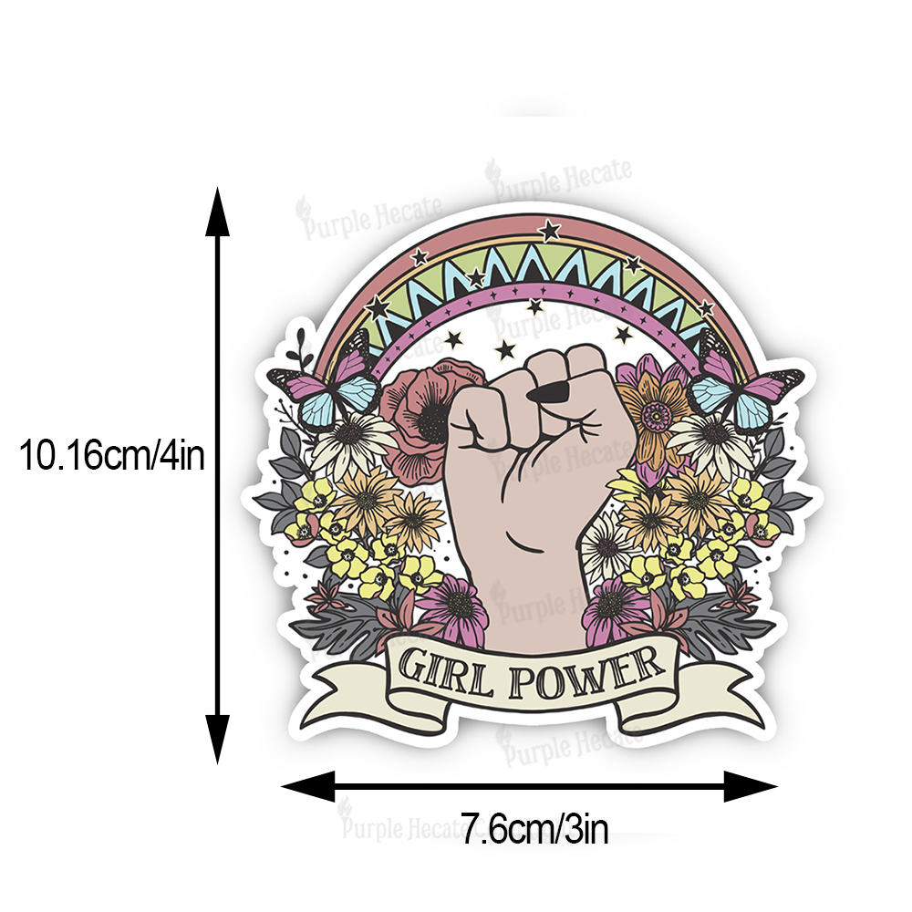 Purplehecate Girl Power Sticker