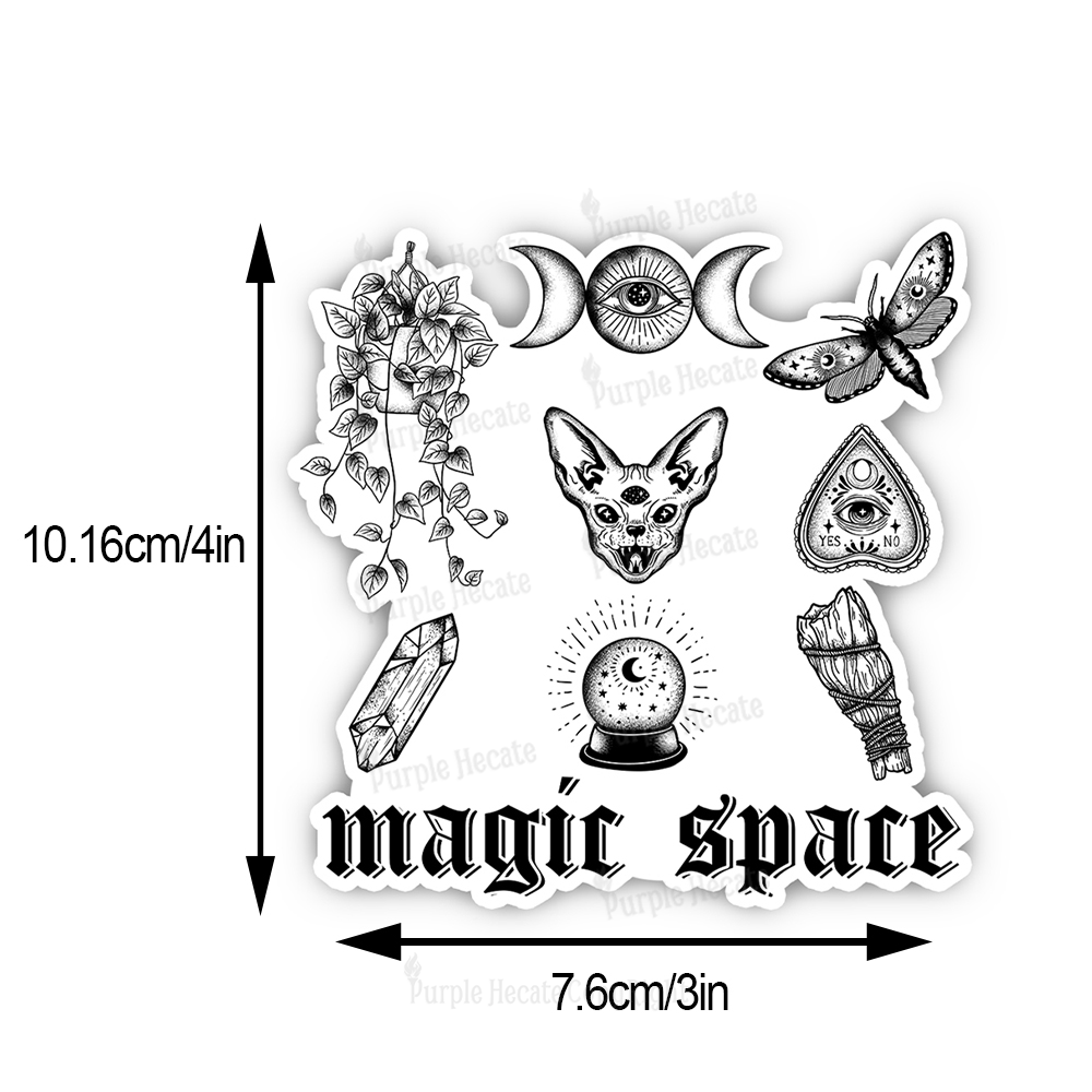 Purplehecate Magic Space Sticker