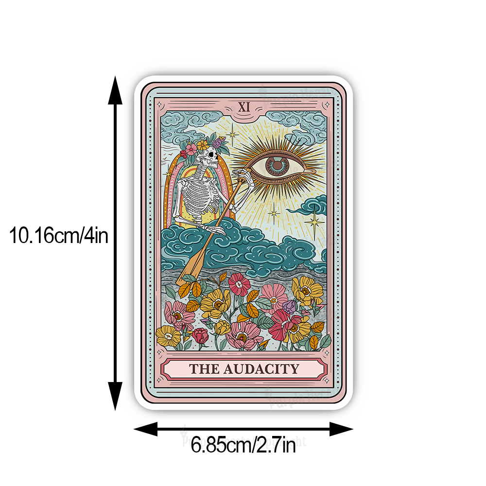 Purplehecate The Audacity Tarot  Sticker