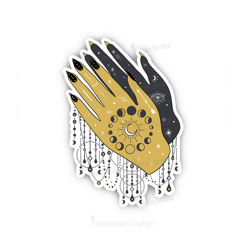 Purplehecate Wash Your Hands Sticker