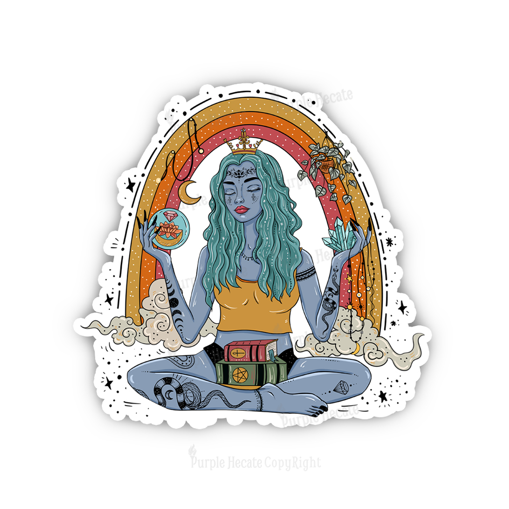 Purplehecate I'm The Queen Of All My Dreams Sticker