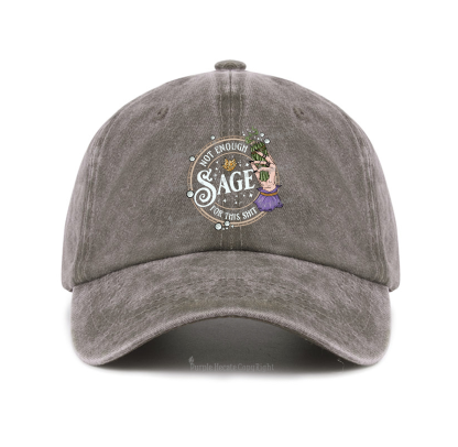 Purplehecate Not Enough Smudge for This Shit Baseball Cap