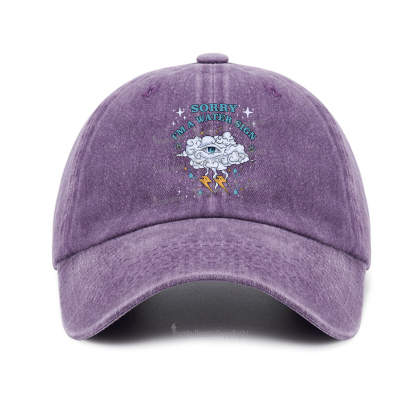 Purplehecate Sorry I'm A Water Sign Baseball Cap