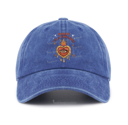 Purplehecate Sorry I'm A Fire Sign Baseball Cap