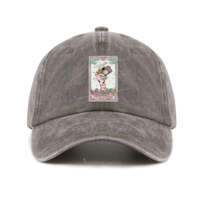 Purplehecate The Photographer Tarot Card Baseball Cap