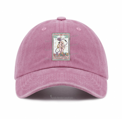 Purplehecate The Registered Nurse Tarot Card Baseball Cap