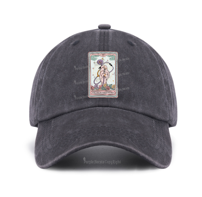 Purplehecate The Registered Nurse Tarot Card Baseball Cap