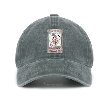 Purplehecate The Registered Nurse Tarot Card Baseball Cap