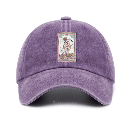 Purplehecate The Registered Nurse Tarot Card Baseball Cap