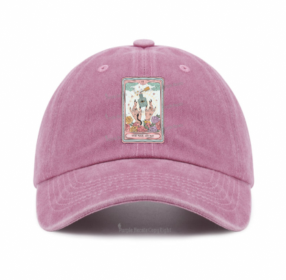 Purplehecate The Nail Artist Life Tarot Baseball Cap
