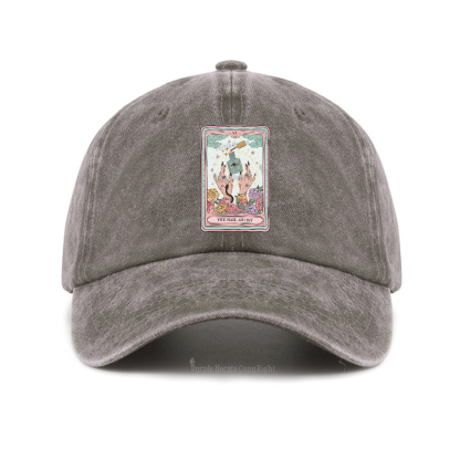 Purplehecate The Nail Artist Life Tarot Baseball Cap