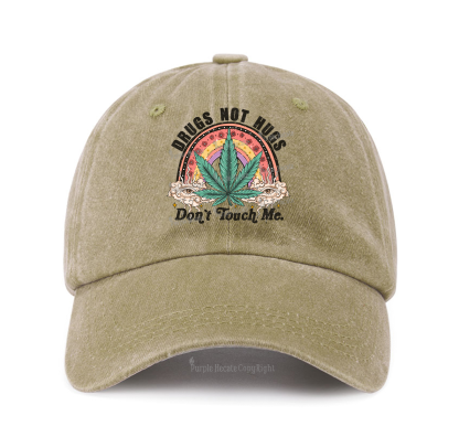 Purplehecate Drugs Not Hugs Baseball Cap