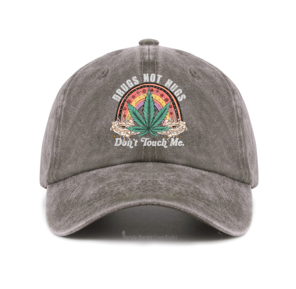 Purplehecate Drugs Not Hugs Baseball Cap