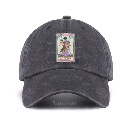 Purplehecate The Team Trush Tarot Card Baseball Cap