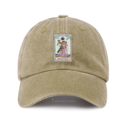 Purplehecate The Team Trush Tarot Card Baseball Cap