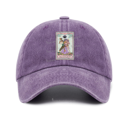 Purplehecate The Team Trush Tarot Card Baseball Cap