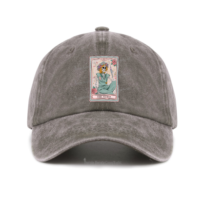 Purplehecate The Nurse Tarot Baseball Cap