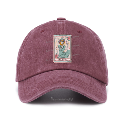 Purplehecate The Nurse Tarot Baseball Cap