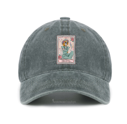 Purplehecate The Nurse Tarot Baseball Cap