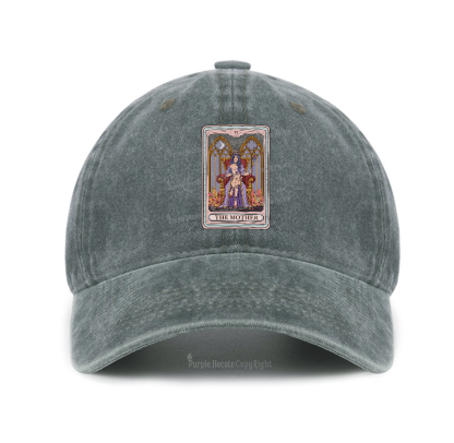 Purplehecate The Mother Tarot Card Baseball Cap